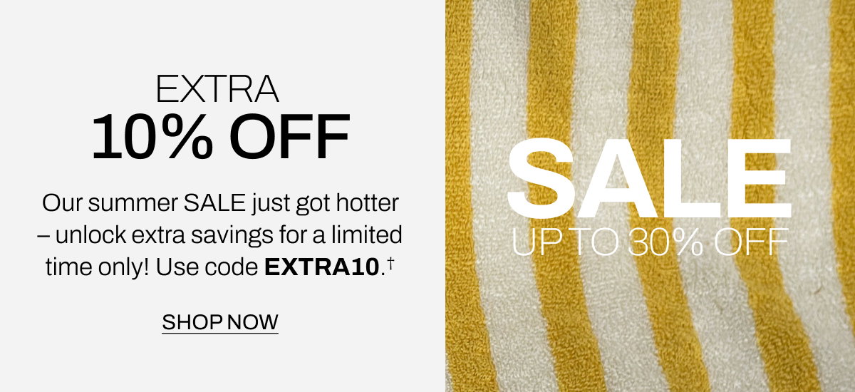 Extra 10% off sale