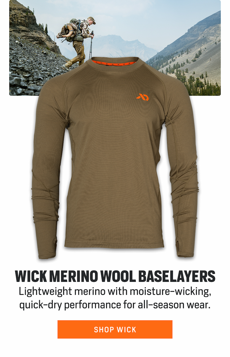 Wick Merino Wool Baselayers