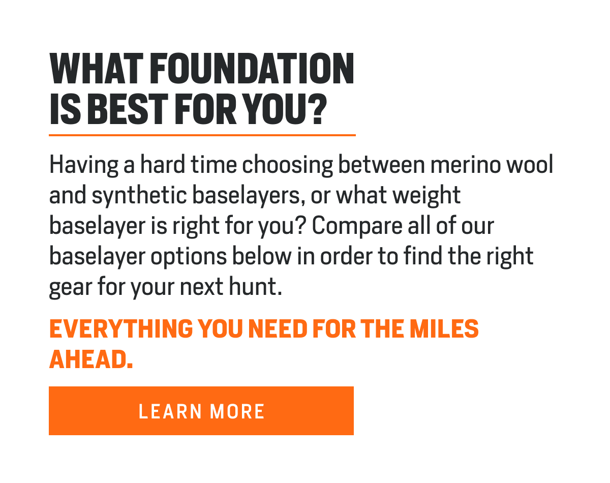 Everything you need for the miles ahead