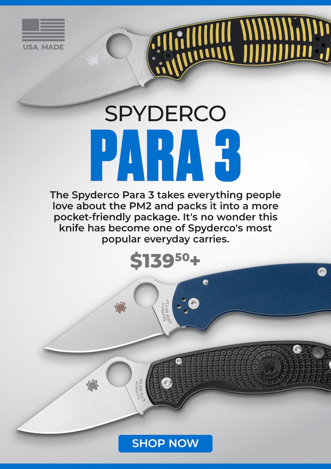 Spyderco Para 3