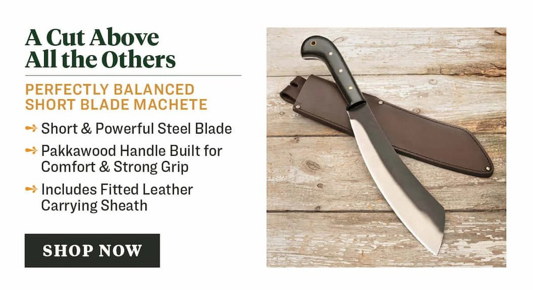 The Perfect Balanced Short Bladed Machete