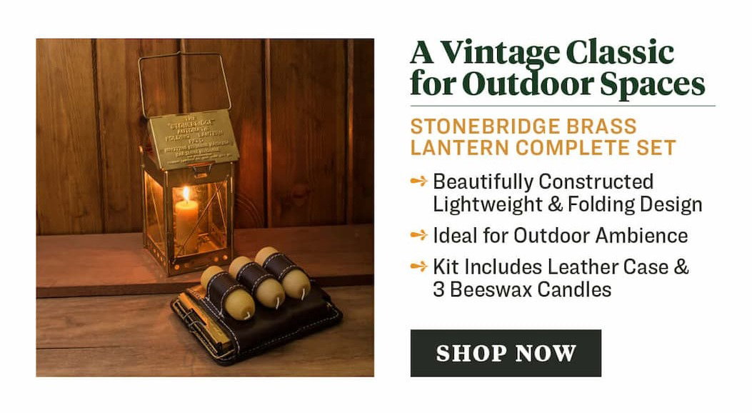 Stonebridge Brass Lantern Complete Set