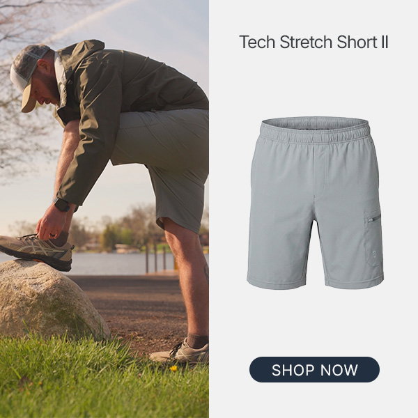 men's tech stretch short II