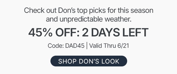 45% off, 2 days left - shop now