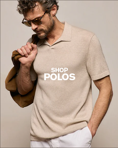 MEN'S POLOS