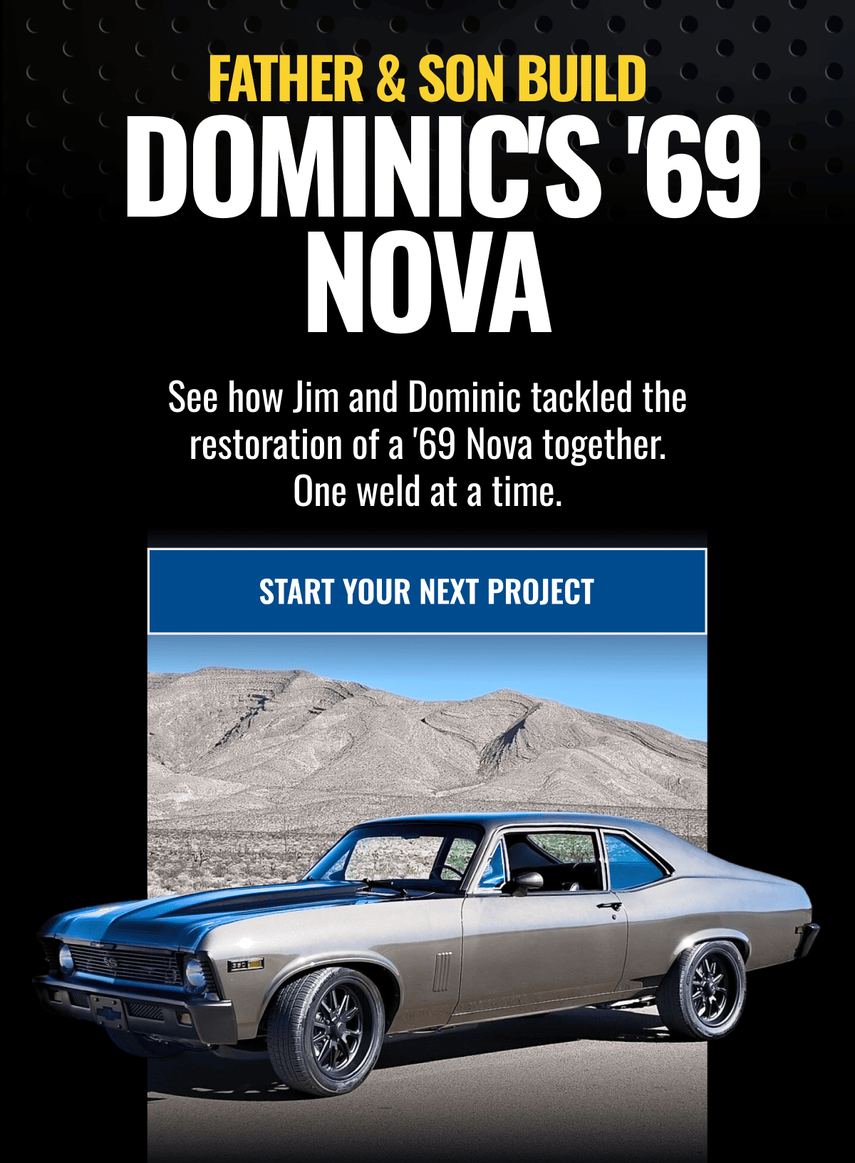 START YOUR NEXT PROJECT
