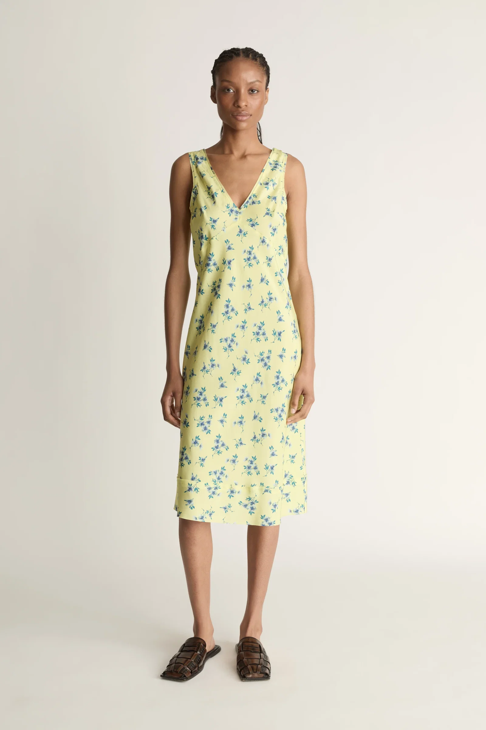 Image of Maisie Silk Slip Dress