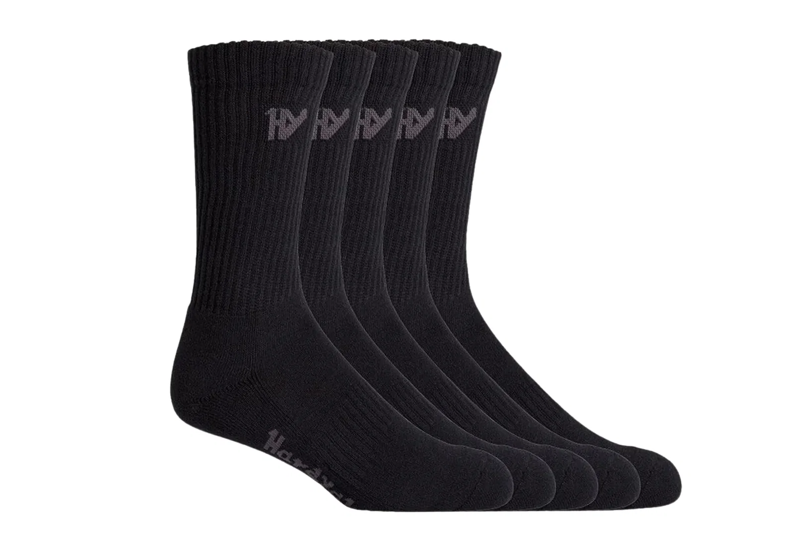 Image of 10 Pairs Hard Yakka Cotton Rich Crew Socks