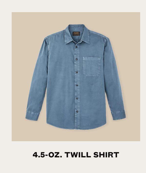 4.5 Oz Twill Shirt