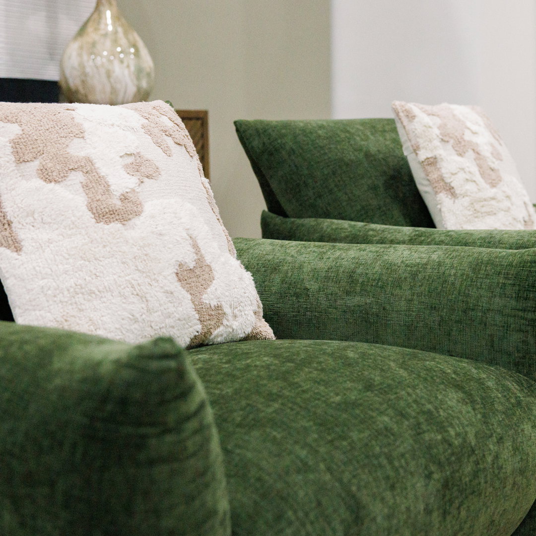 Green Velvet Accent Chairs 