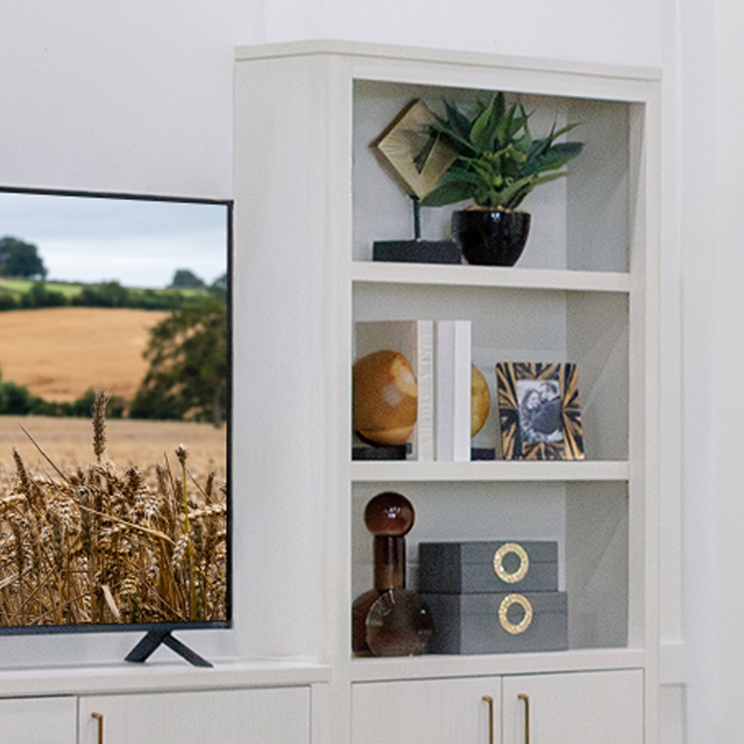 Pomona White Bookcase