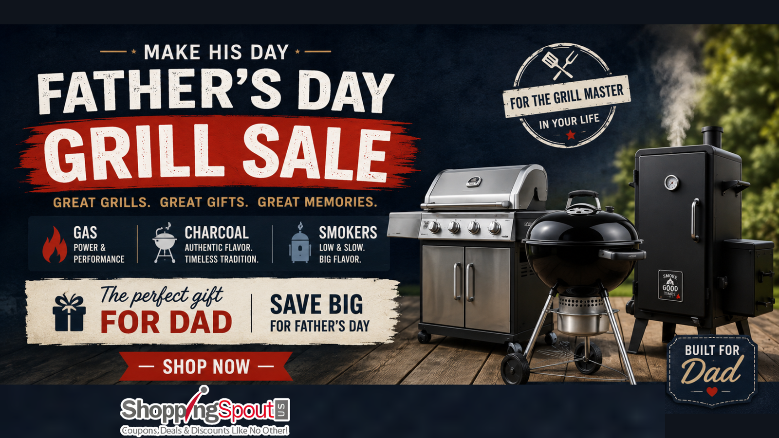 Grill Dad or Robot Dad? The Perfect Father's Day Gift