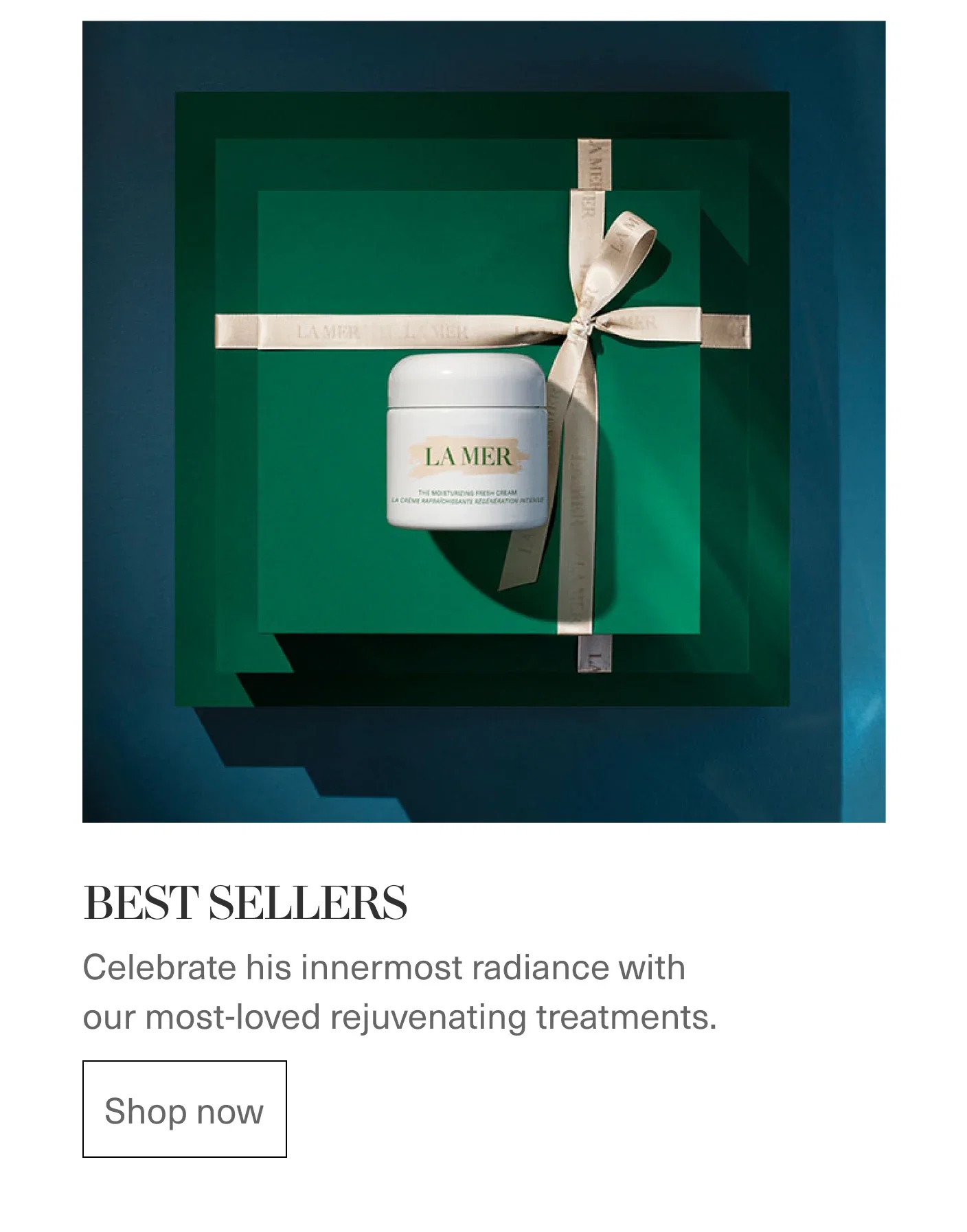 LA MER | Best Sellers | Celebrate his innermost radiance with our most-loved rejuvenating treatments. | Shop now