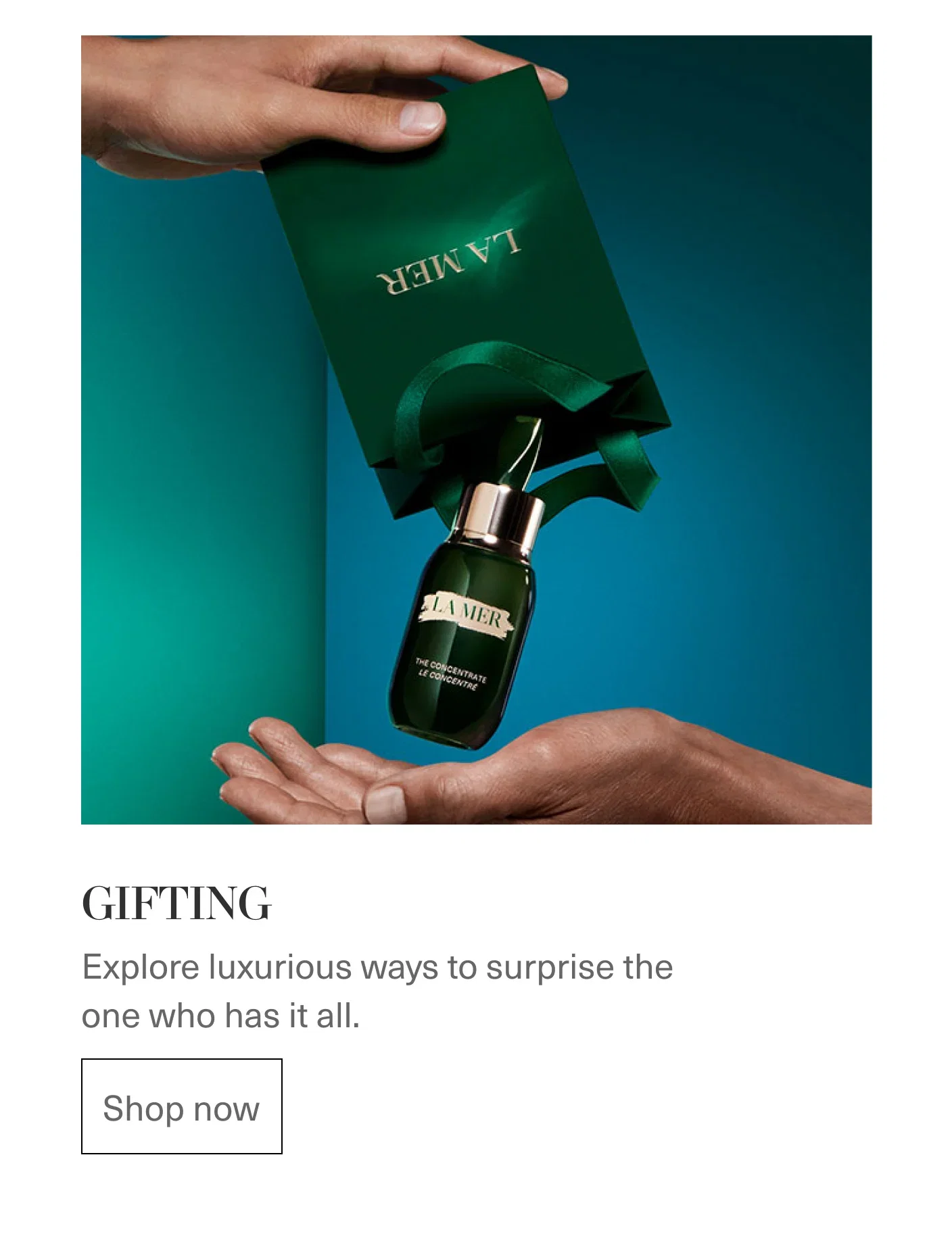 LA MER | Gifting | Explore luxurious ways to surprise the one who has it all. | Shop now