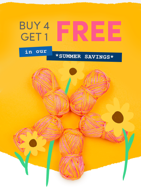 Buy 4, Get 1 FREE in our Summer Savings