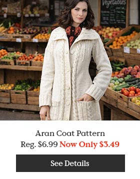 Aran Coat Pattern