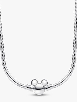 Disney Mickey Mouse Snake Chain Necklace