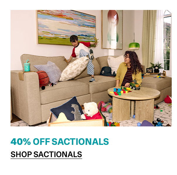 Sactionals | SHOP NOW >>