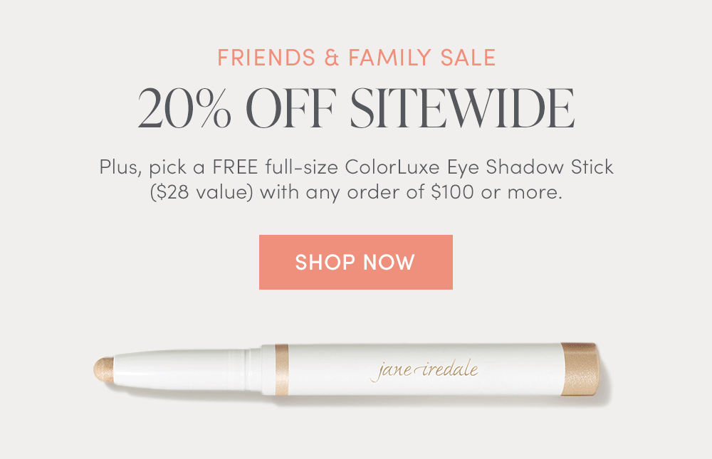 20% off sitewide 
