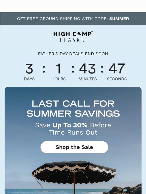 Up to 30% off ends soon ⏳