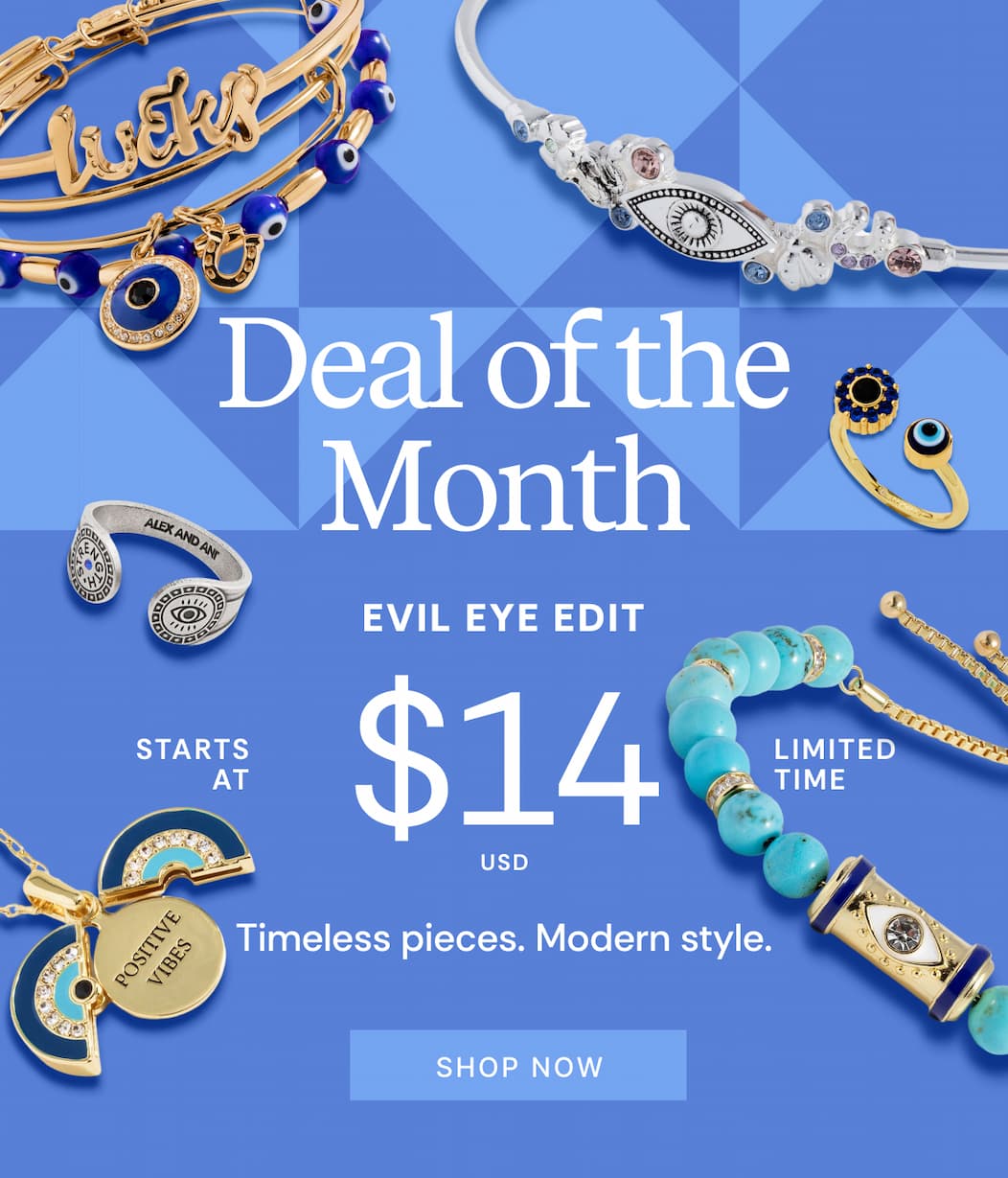 Deal of the Month | Shop Evil Eye Styles Starts at $14