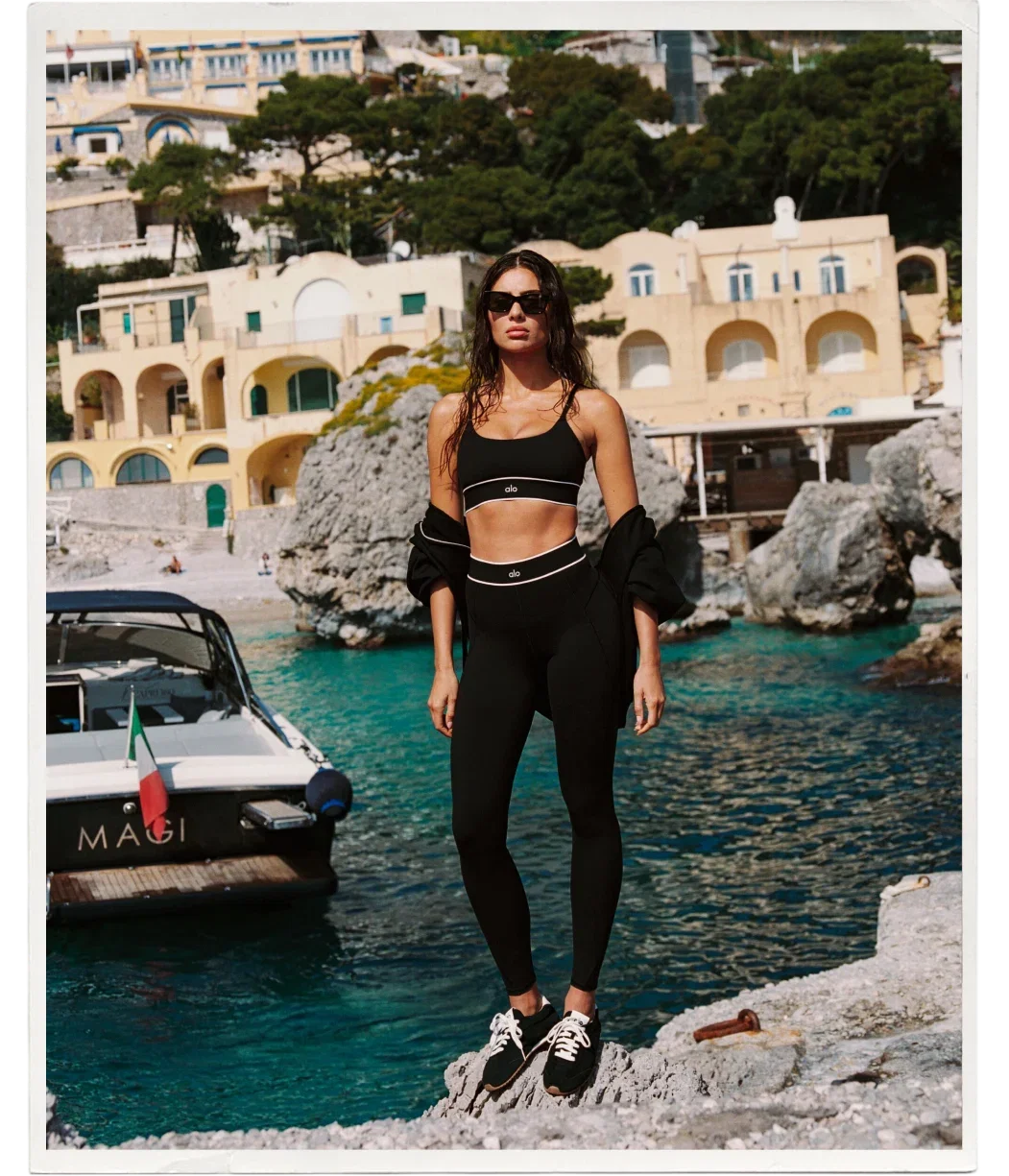 ALO Softsculpt High-Waist Amp It Up Legging