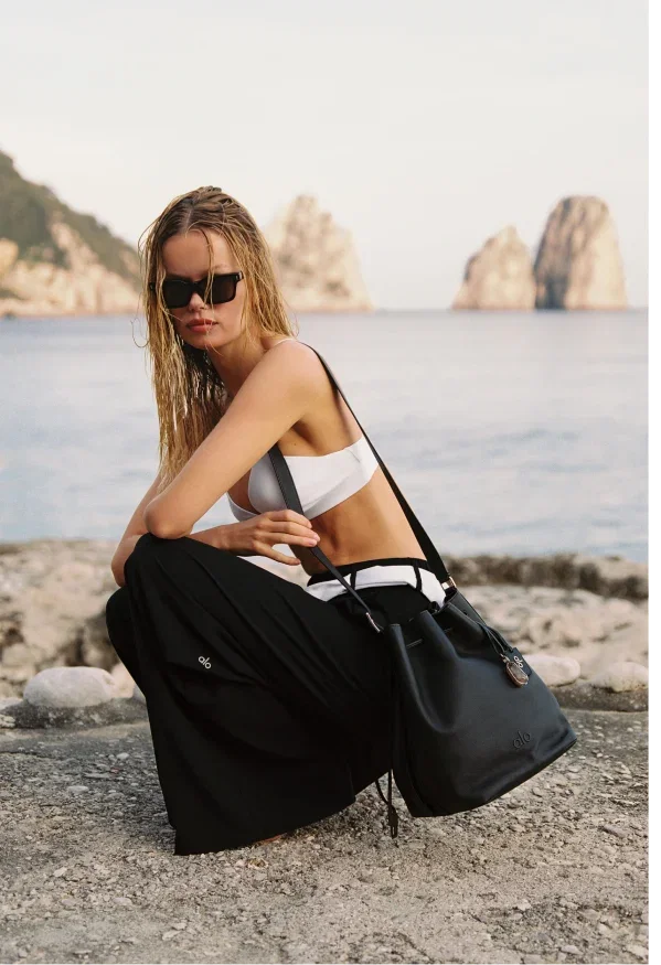 High-Waist Dreamscape Trouser