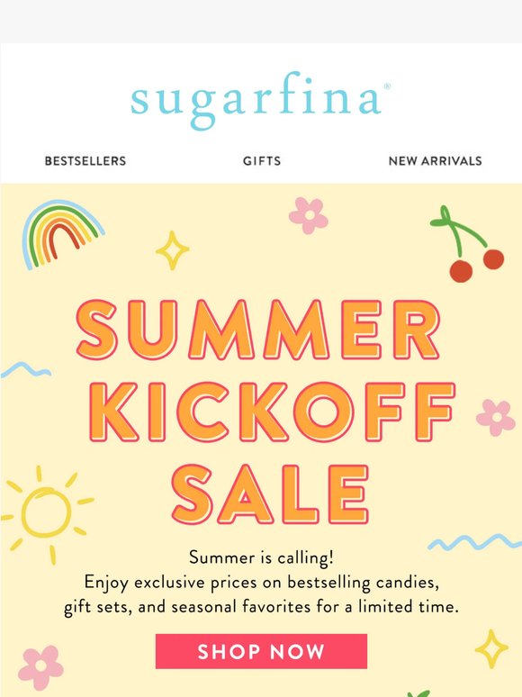 The Summer Kickoff Sale is Here! ☀️