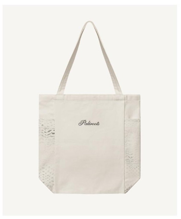 Kufiya Tote Bag Bone