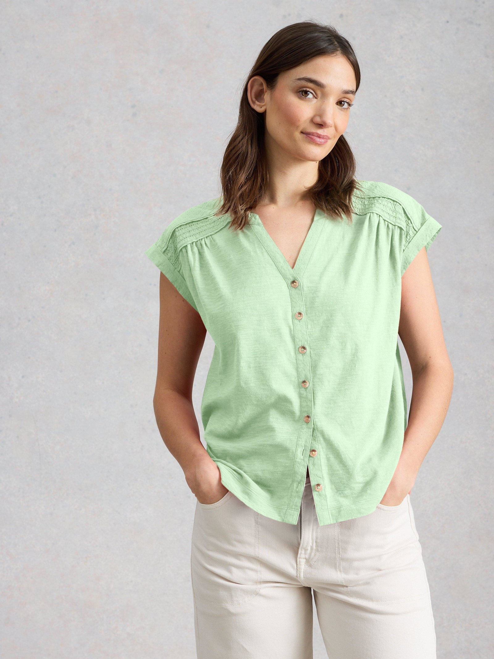 Shop Billie Button Shirt