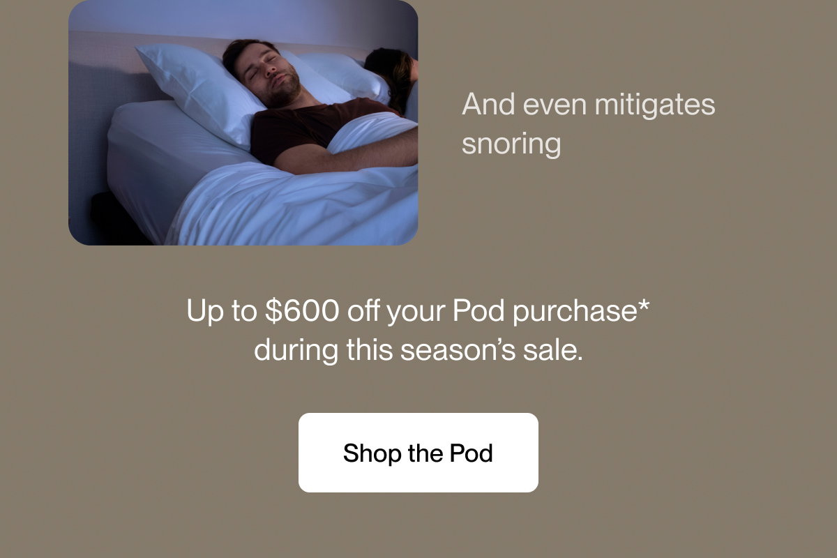 And even mitigates snoring