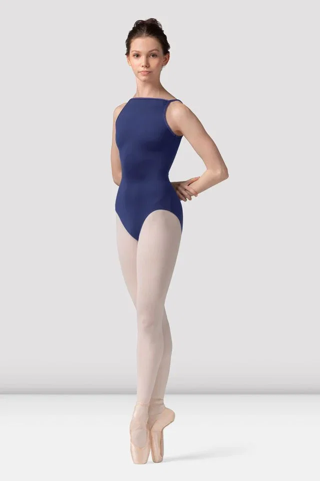 Image of Ladies Mirella Zephyr Boat Neck Leotard