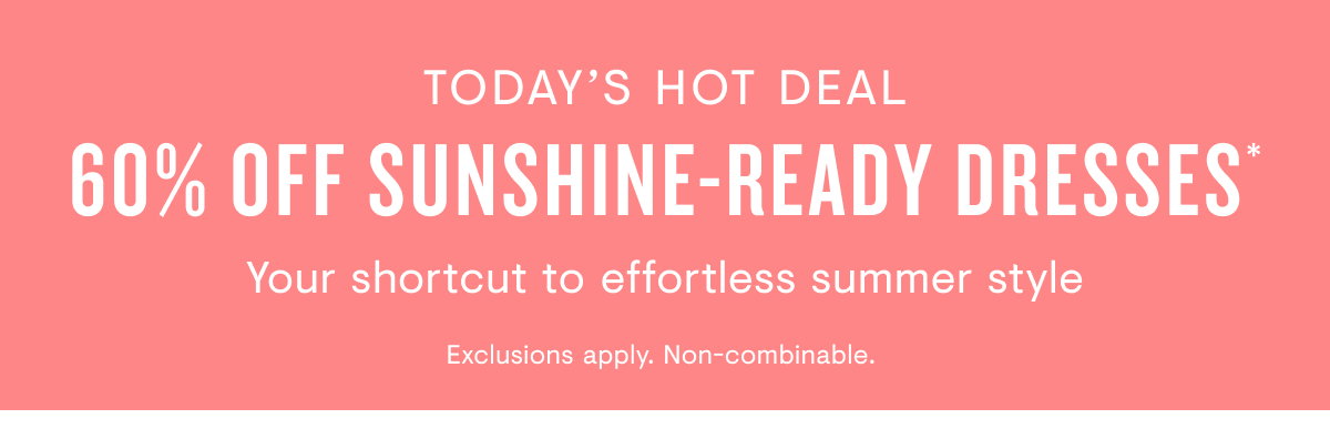 60% off dresses
