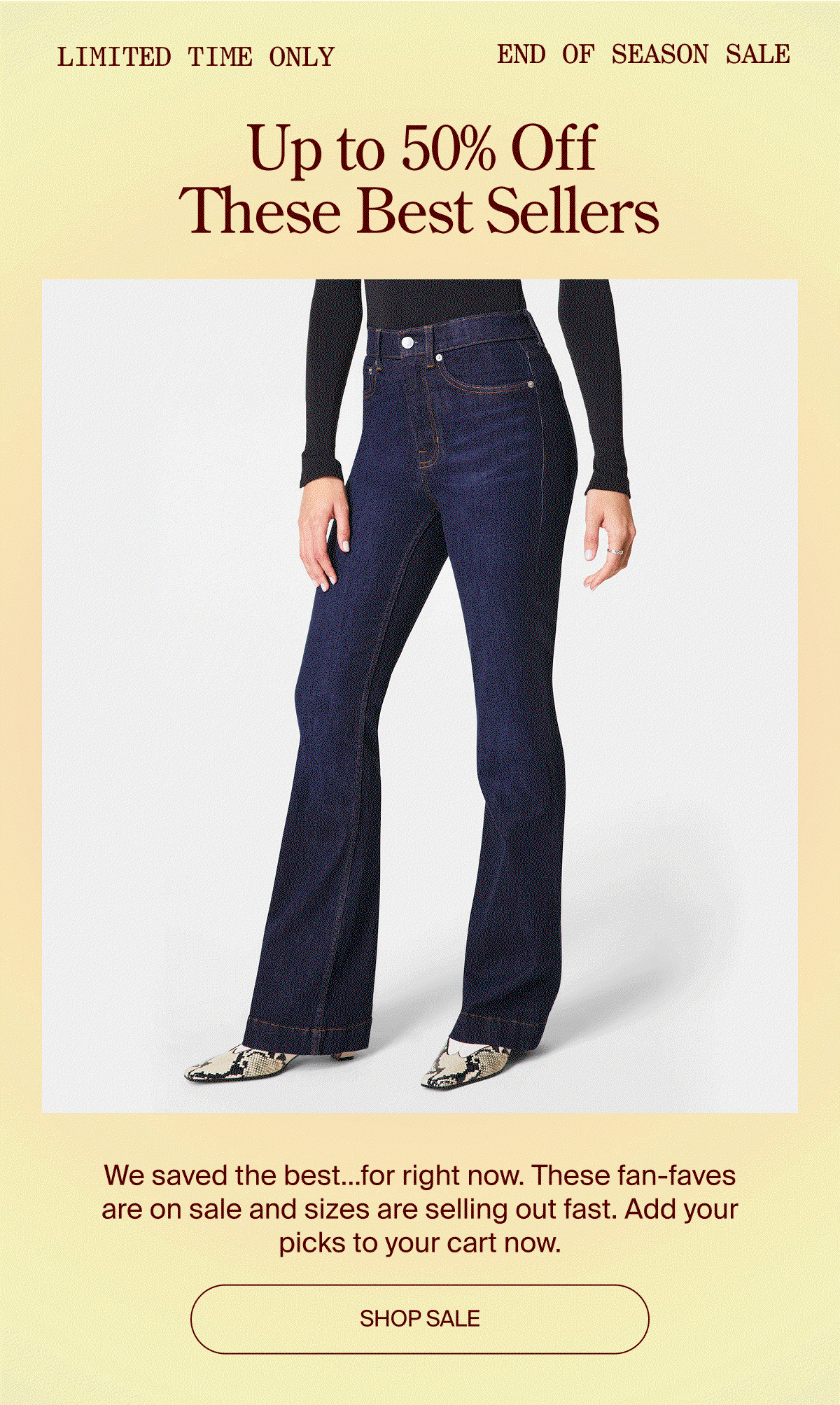 Up to 50% off these best sellers