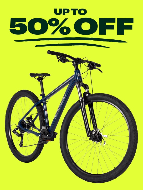Up to 50% off.