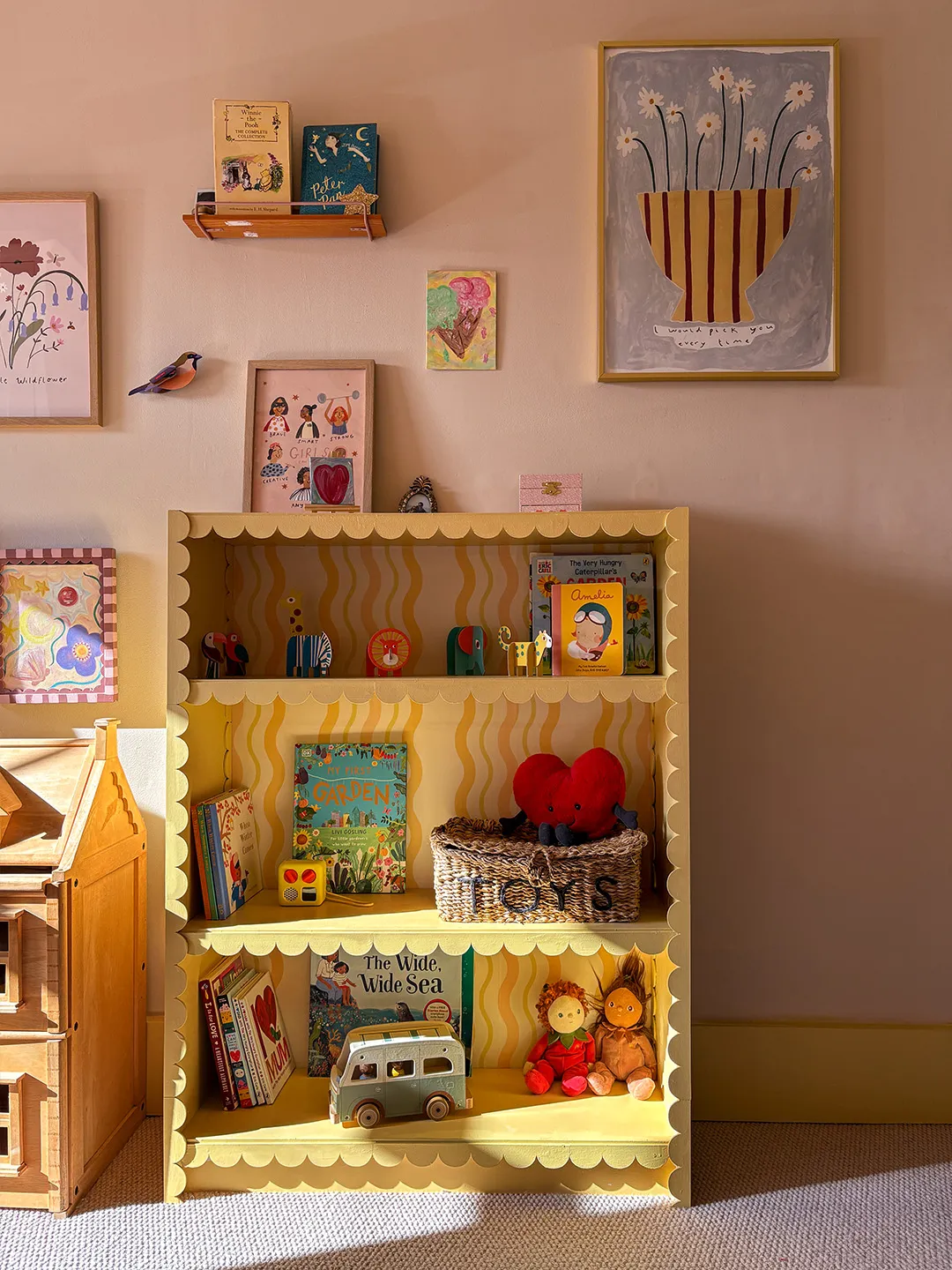 Snip and Stick: This Scalloped Trim DIY Elevates Cheap Furniture in Minutes