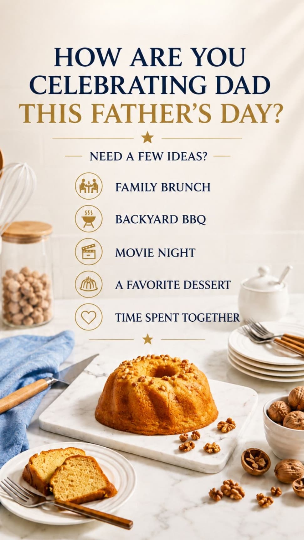 Simple Ideas To Celebrate Dad This Father's Day.