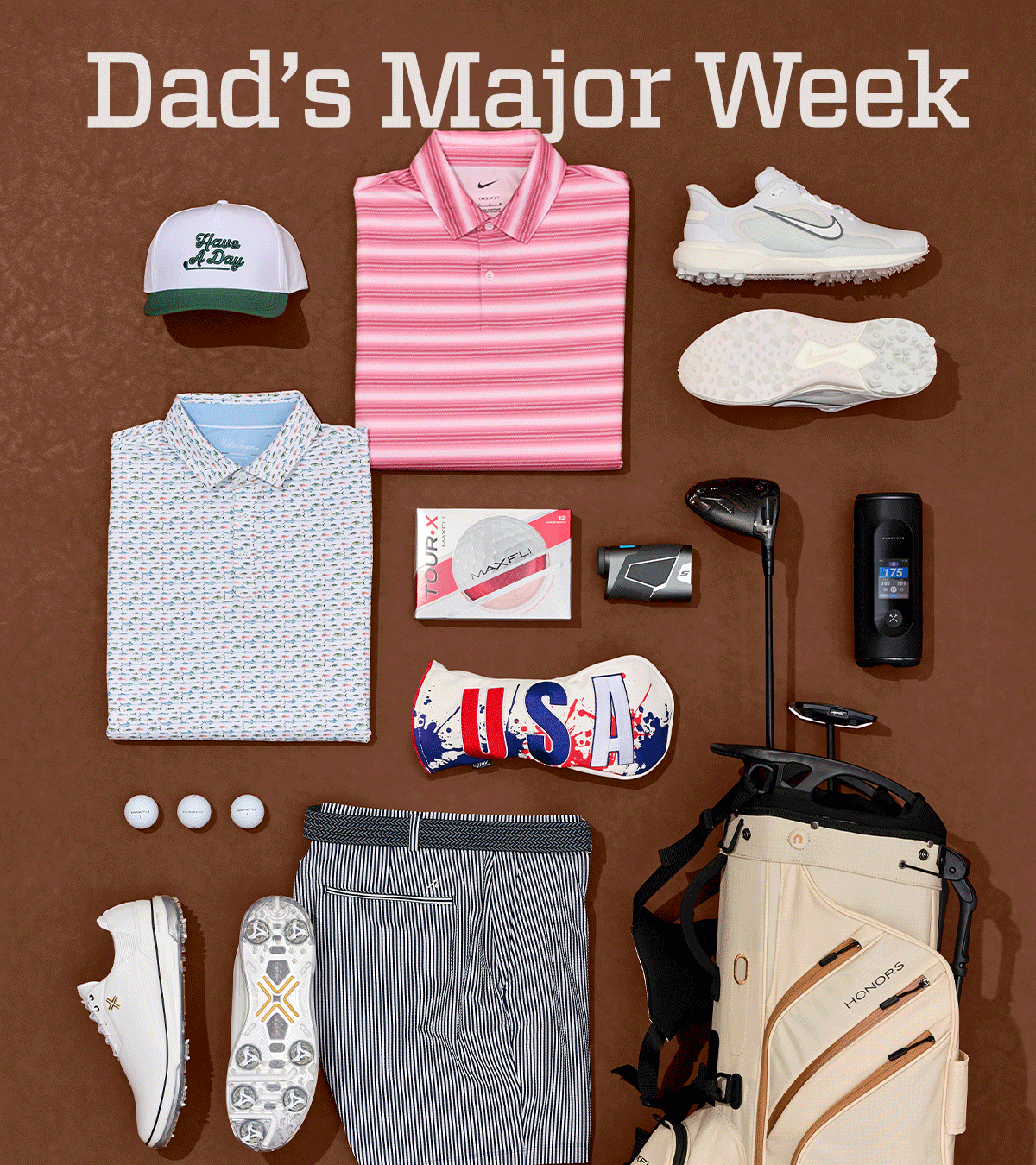 Dad’s major week.