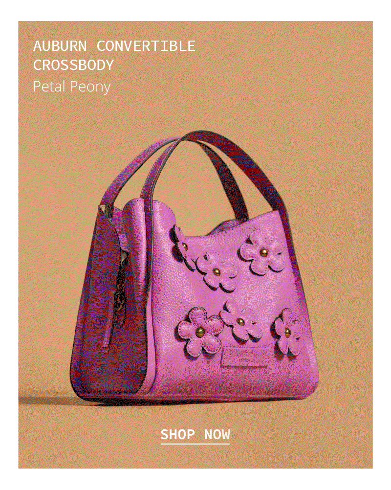 Auburn Convertible Crossbody Petal