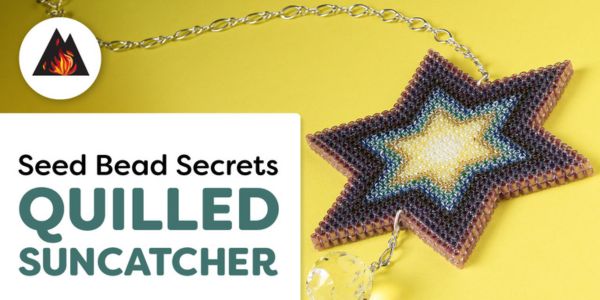 Seed Bead Secrets: Quilled Suncatcher