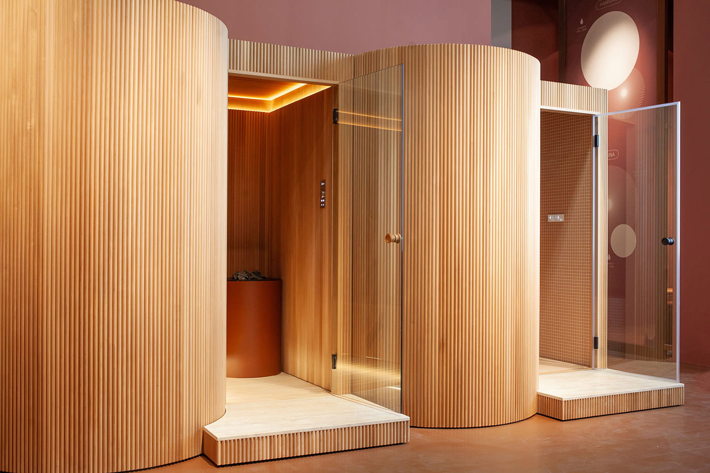First Sauna Designed by Patricia Urquiola