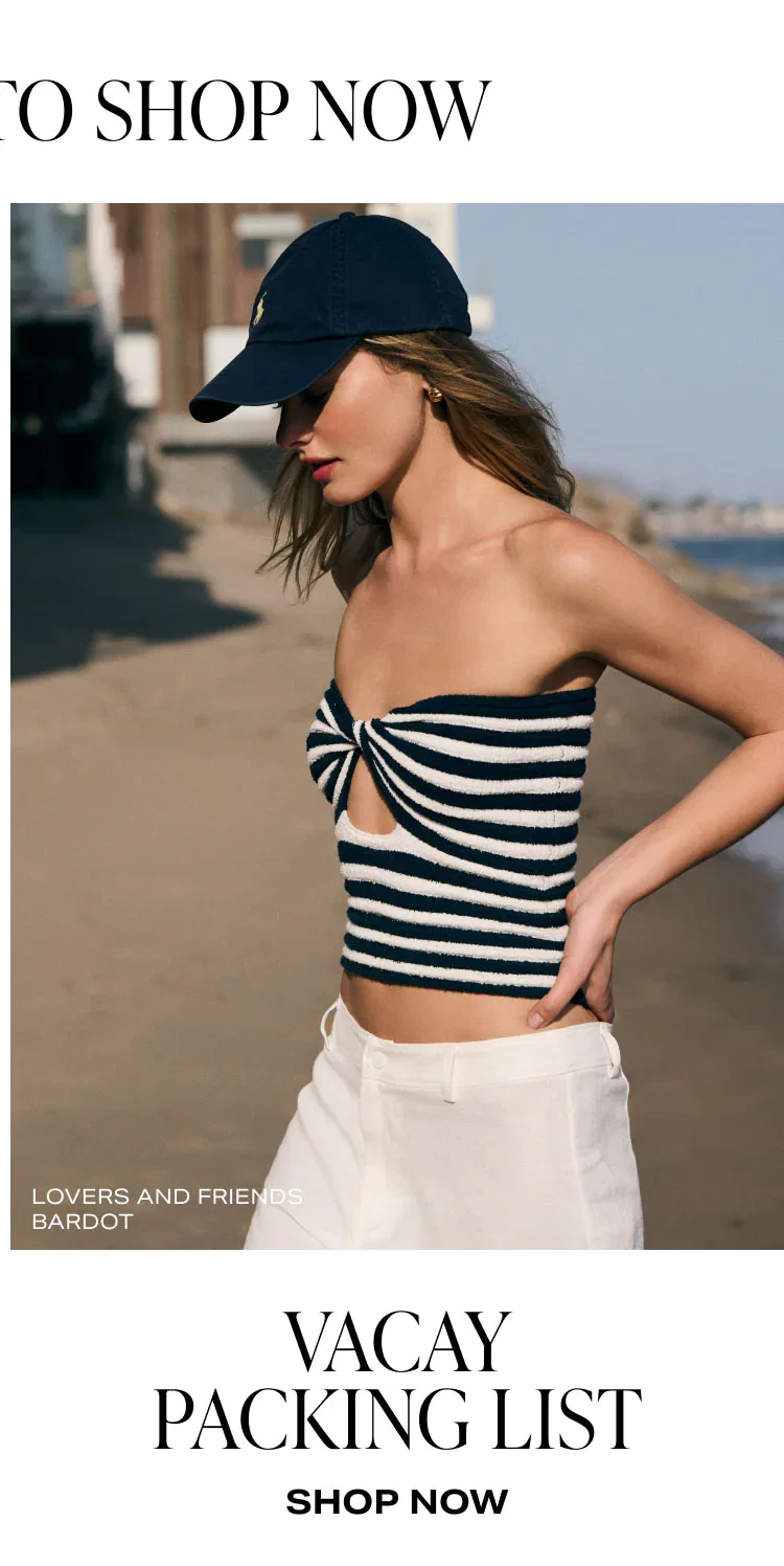 Shop Vacay Packing List