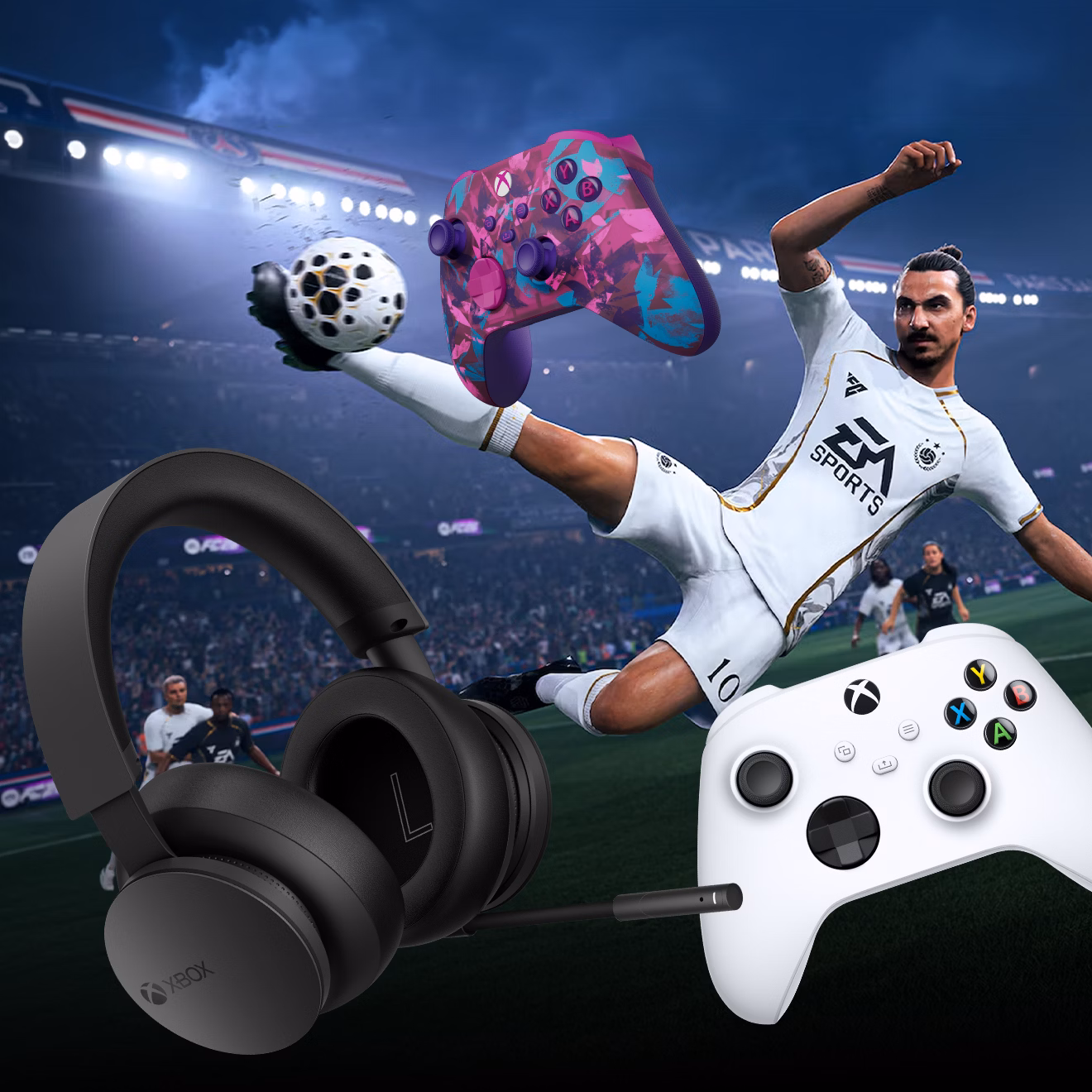 XBOX accessories.