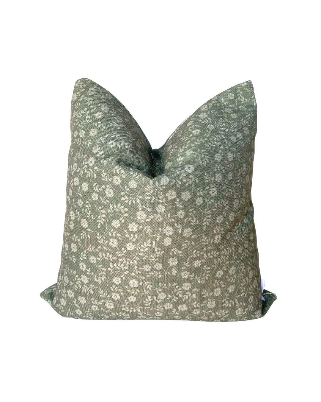 Image of Market Floral Pillow in Olive