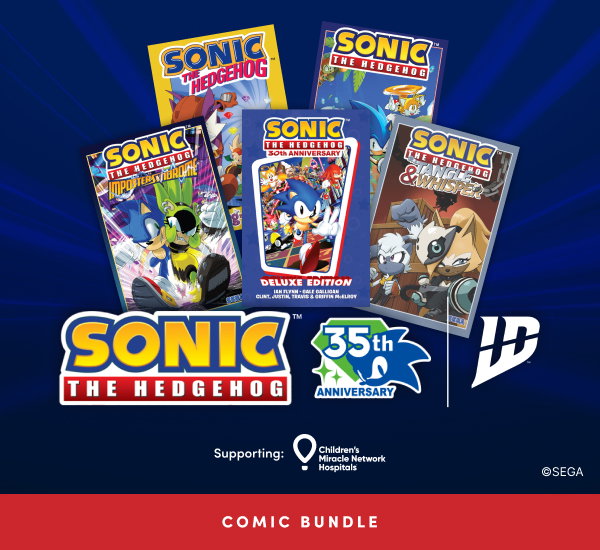 Celebrate 35 years of Sonic the Hedgehog with this megabundle of Sonic comics from IDW! 