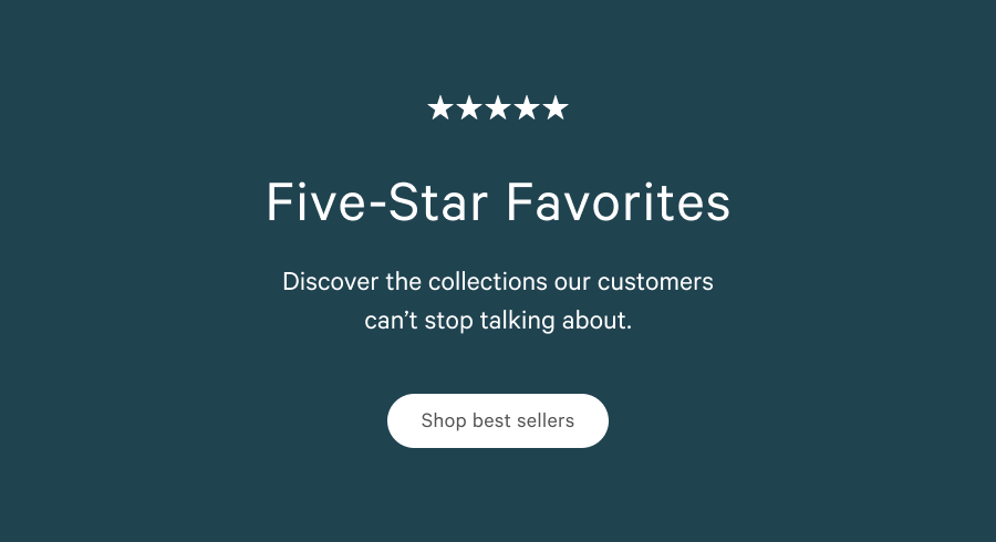 Shop best sellers