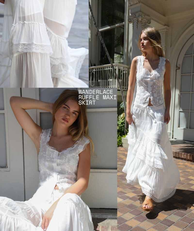 lace skirt