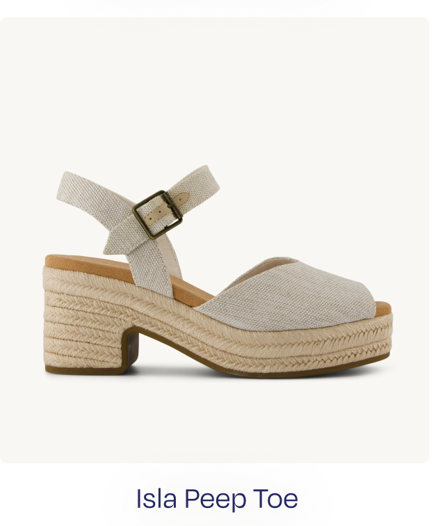 Isla Peep Toe Heeled Sandal