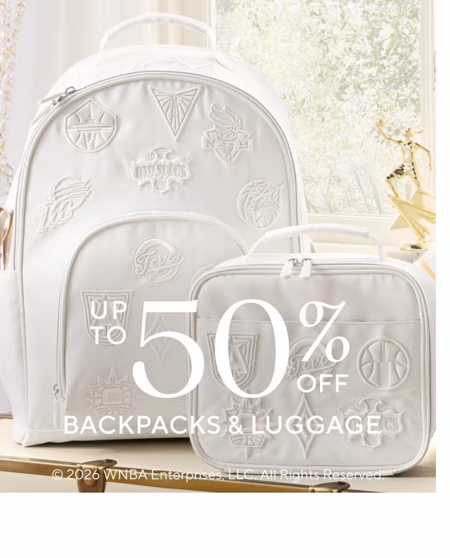 Up to 50% off backpacks and luggage