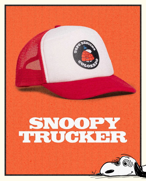 Snoopy Trucker - Shop Now